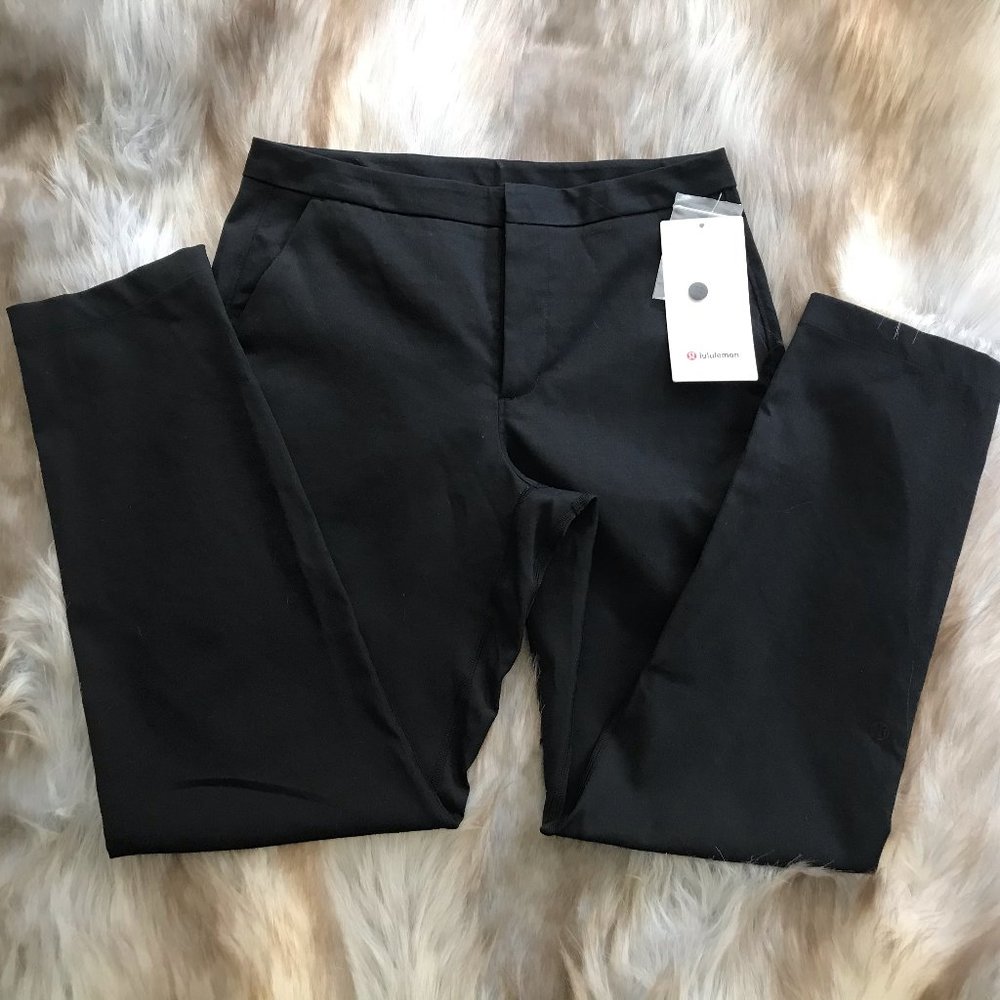 Black Lululemon City Trek Trouser